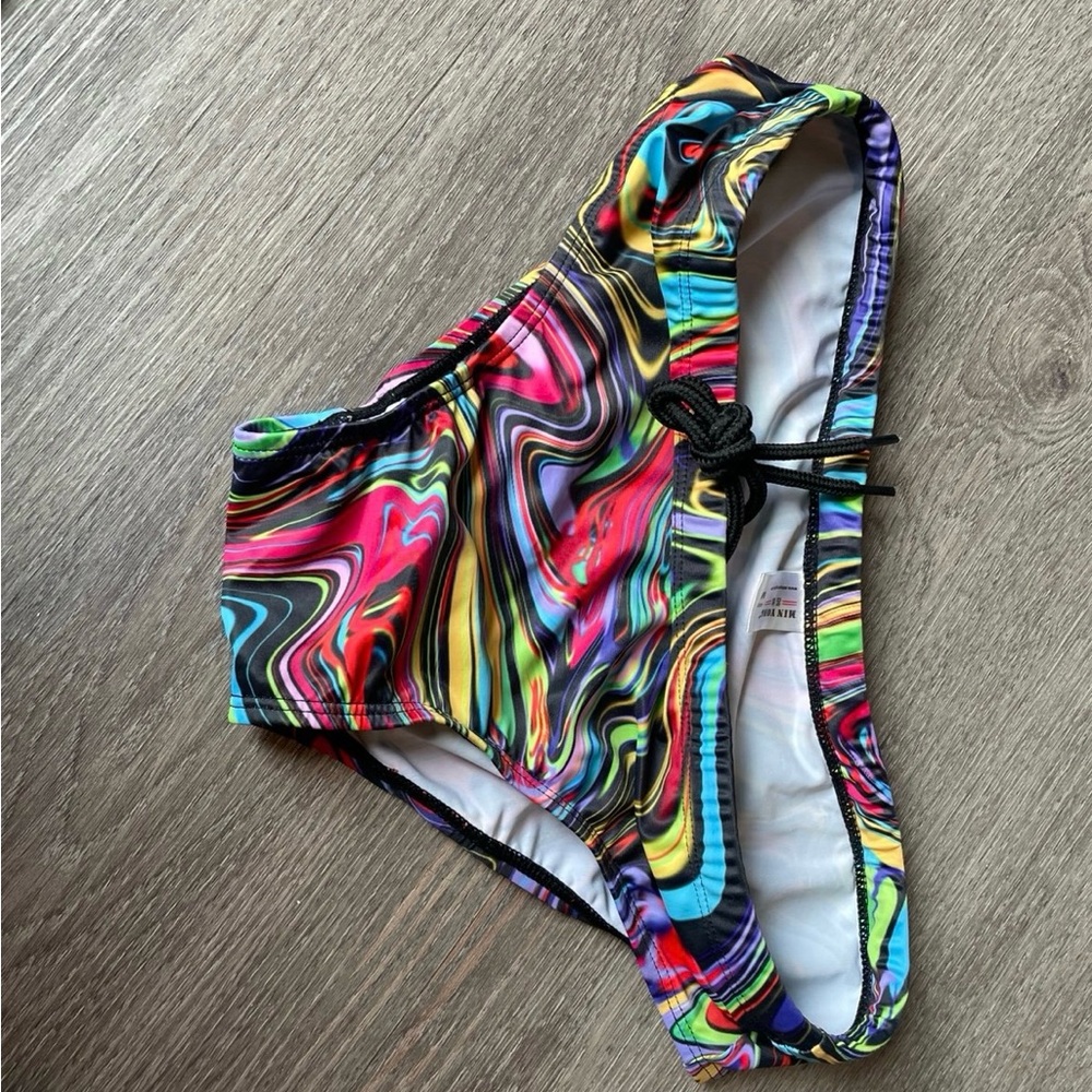 Colorful Swirl Men’s speedo